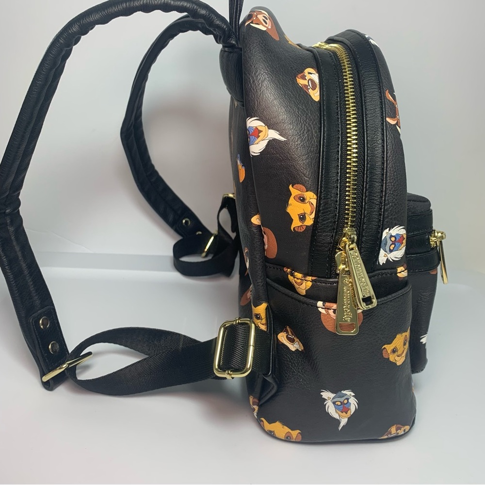 Loungefly Disney Lion‎ King Character Faces  Mini Backpack - Picture 14 of 17
